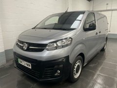 2024 Vauxhall Vivaro Electric Panel Van — front three-quarter view
