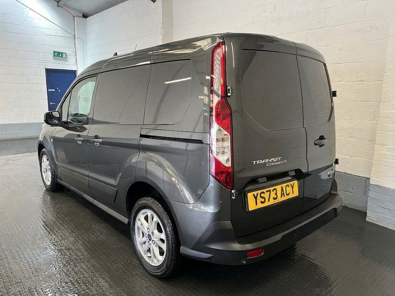 2023 Ford Transit Connect Panel Van — rear three-quarter view