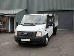 2014 Ford Transit Tipper Van — front three-quarter view