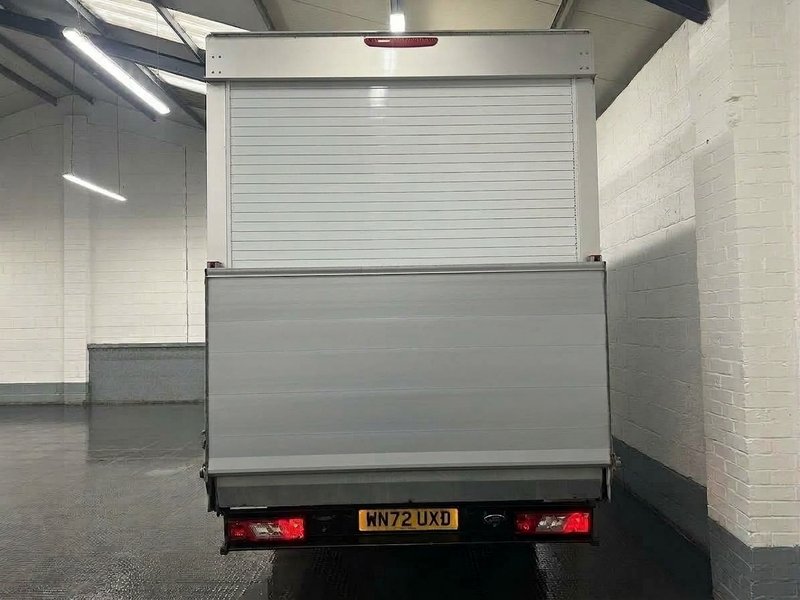 2022 Ford Transit Luton Box Van — rear view