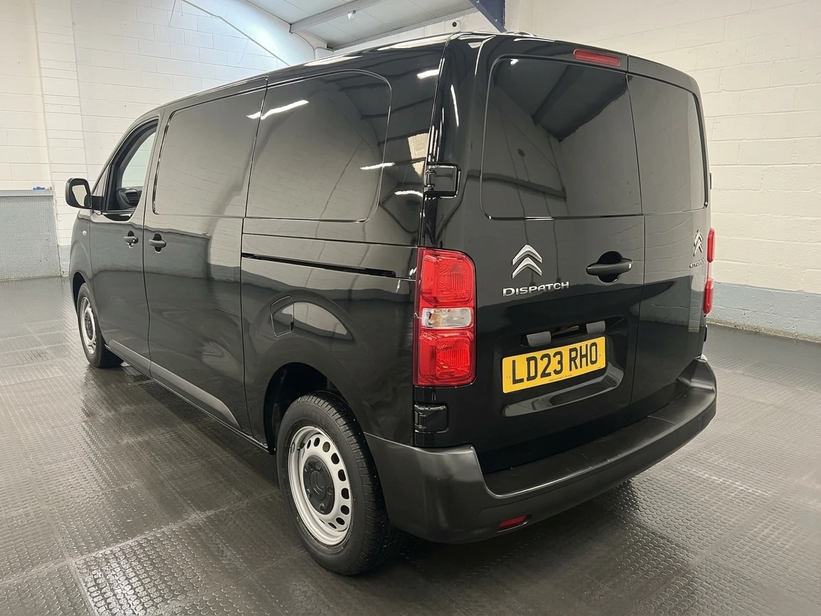 2023 Citroen Dispatch Panel Van — rear three-quarter view