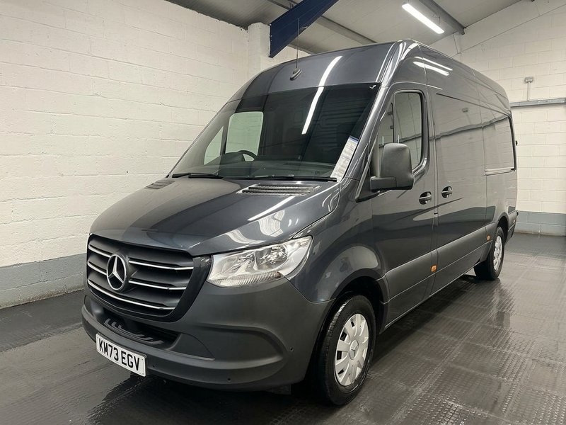 2023 Mercedes-Benz Sprinter High Roof Panel Van — front three-quarter view