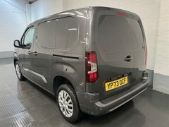 2023 Citroen Berlingo Panel Van — rear three-quarter view