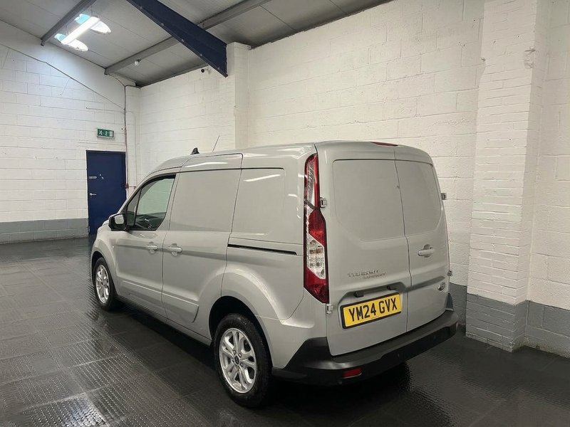 2024 Ford Transit Connect Panel Van — rear three-quarter view