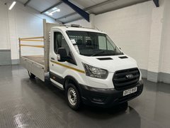 2022 Ford Transit Dropside Van — front three-quarter view