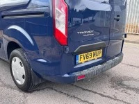 2020 Ford Transit Custom Panel Van — rear three-quarter view