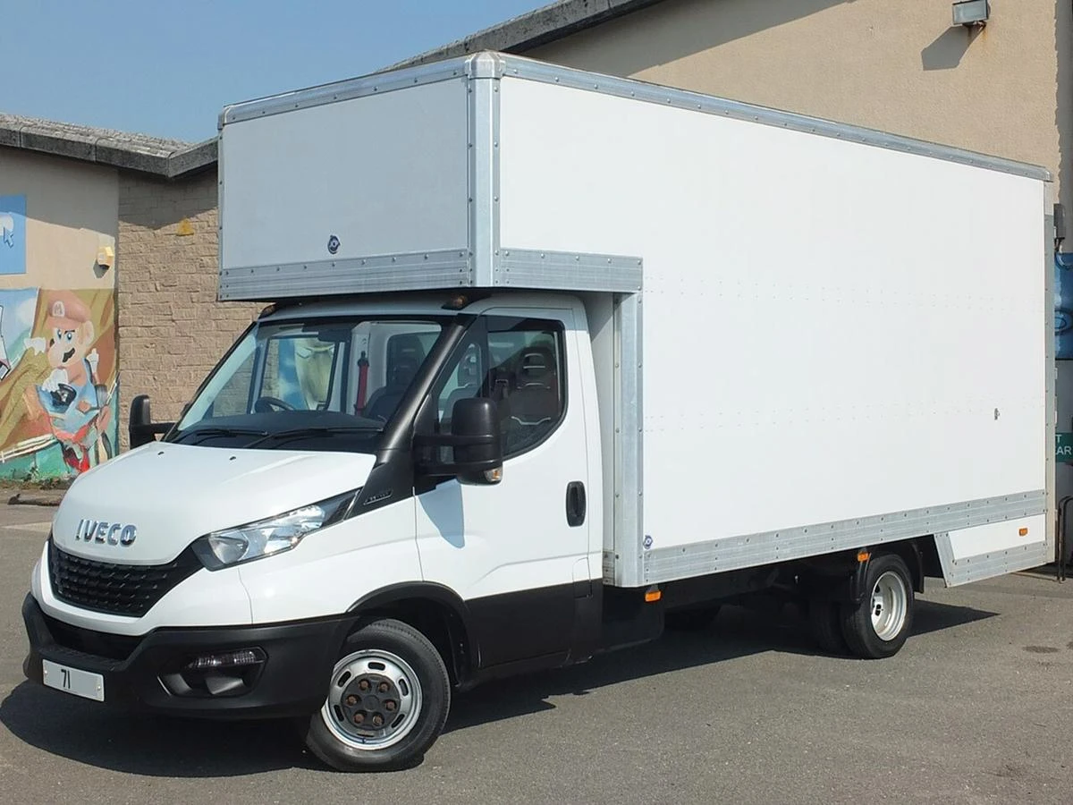 2021 Iveco Daily Luton Box Van — front three-quarter view