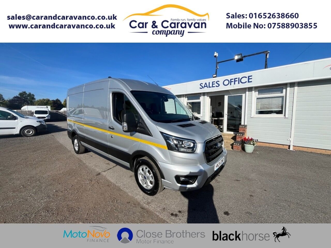 2024 Ford Transit Panel Van — front three-quarter view