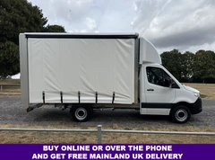 2022 Mercedes-Benz Sprinter CurtainSider Van — side view