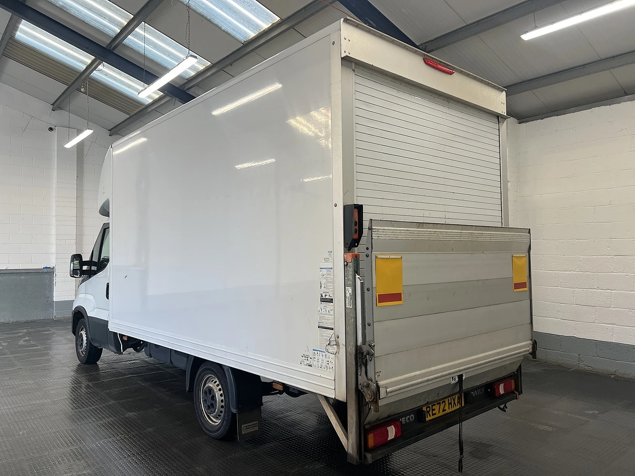 2023 Iveco Daily Luton Box Van — rear three-quarter view