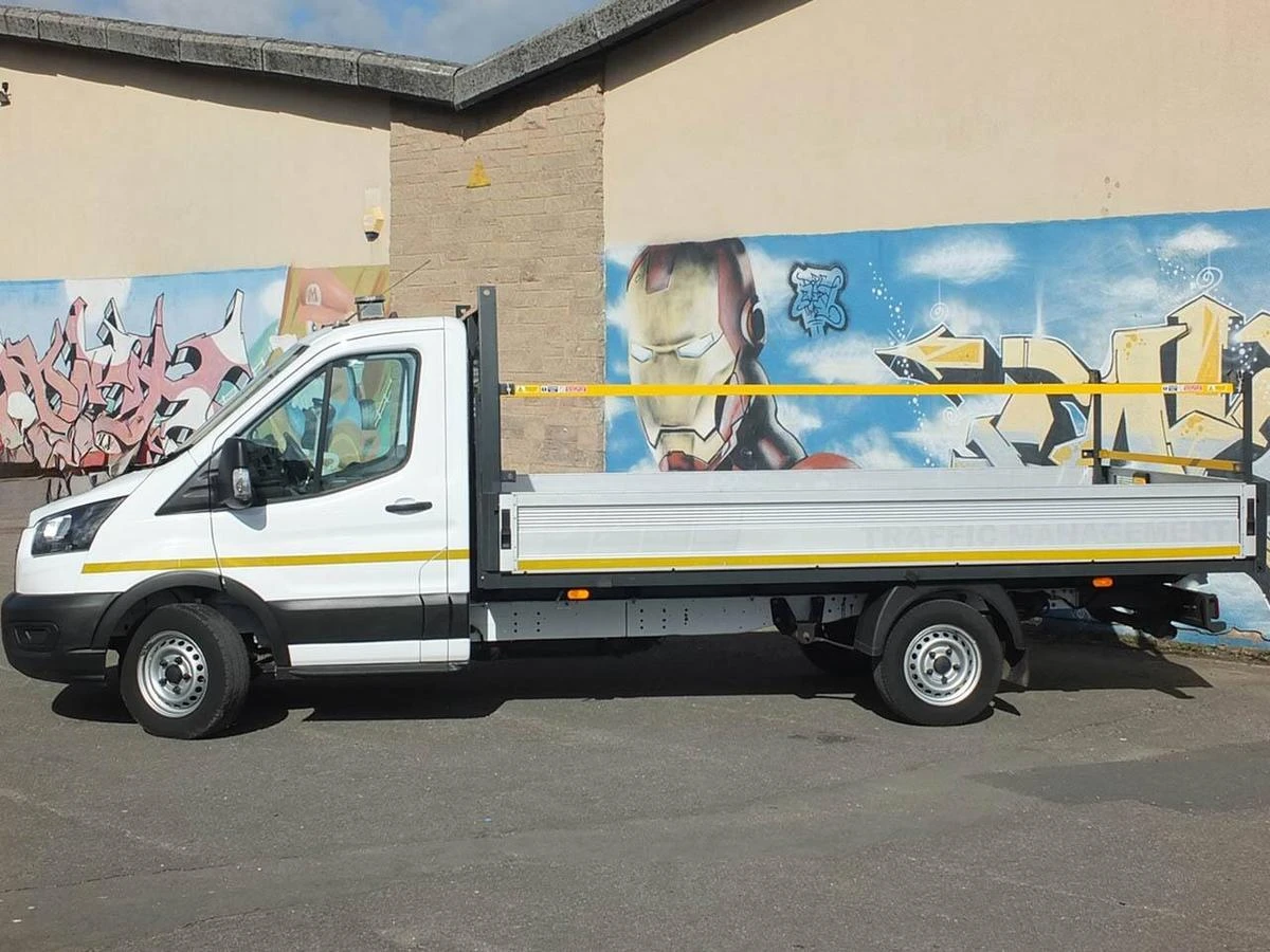 2022 Ford Transit Dropside Van — side view