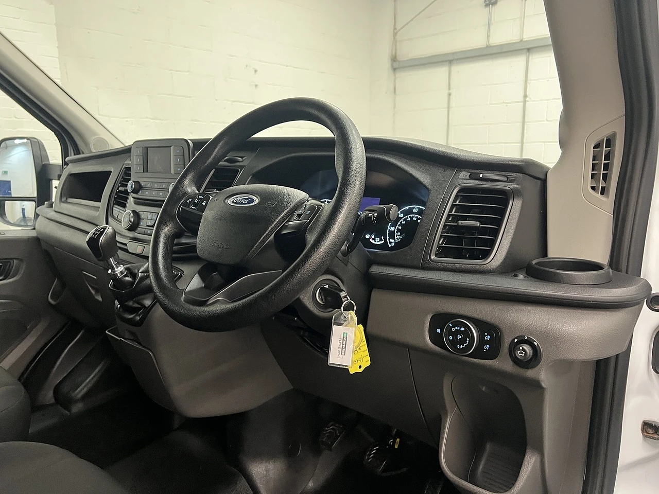 2023 Ford Transit Luton Box Van — cab interior