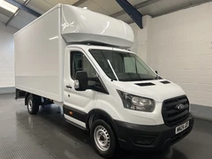 2024 Ford Transit Luton Box Van — front three-quarter view