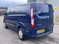 2020 Ford Transit Custom Panel Van — rear three-quarter view