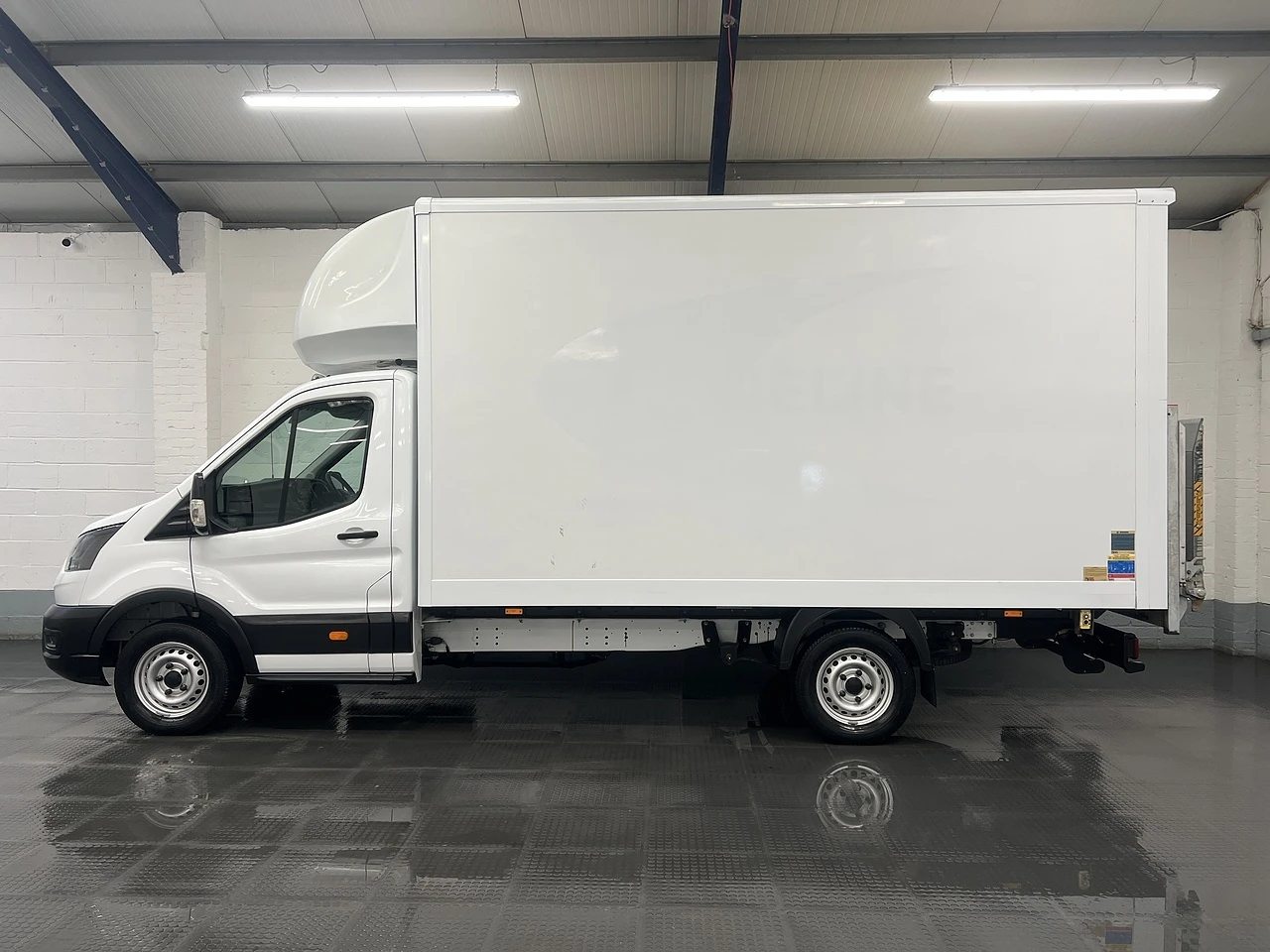 2022 Ford Transit Luton Box Van — side view