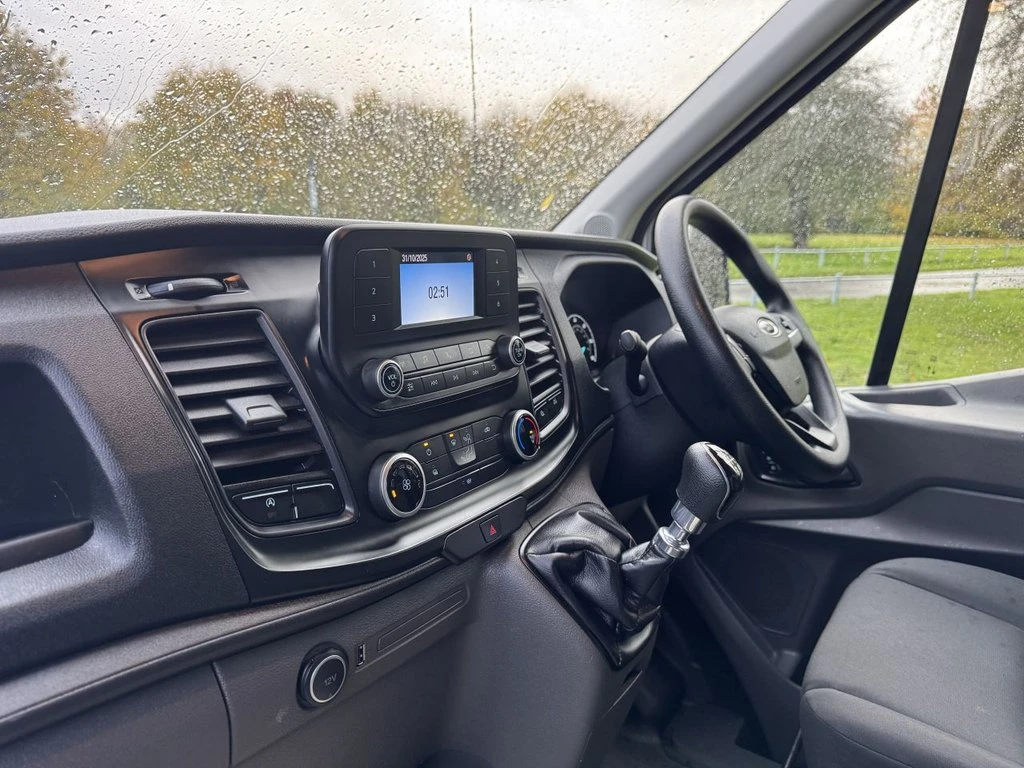 2021 Ford Transit Luton Box Van — cab interior