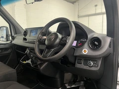 2023 Mercedes-Benz Sprinter Double Cab Tipper Van — cab interior