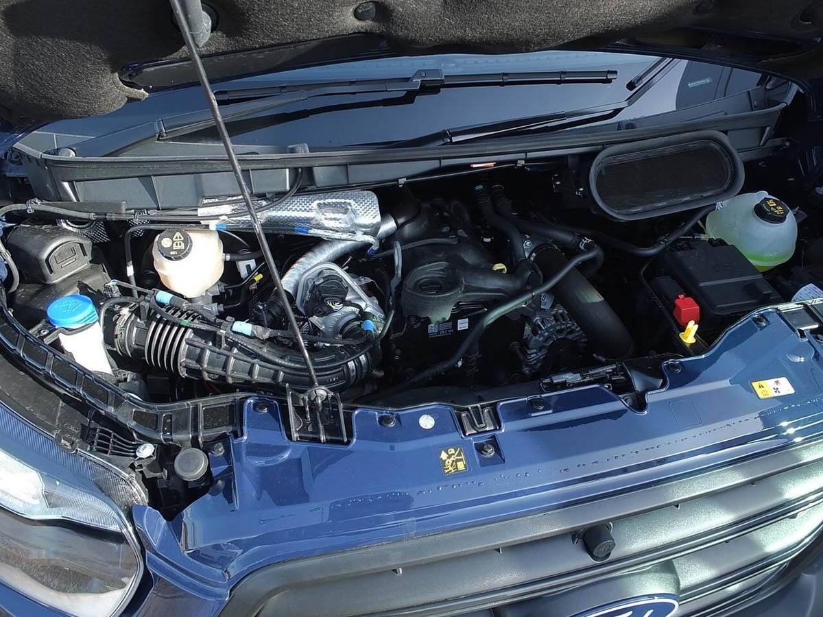 2025 Ford Transit High Roof Panel Van — engine bay