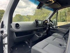 2022 Mercedes-Benz Sprinter CurtainSider Van — cab interior