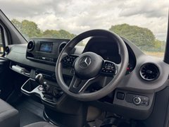 2022 Mercedes-Benz Sprinter CurtainSider Van — cab interior