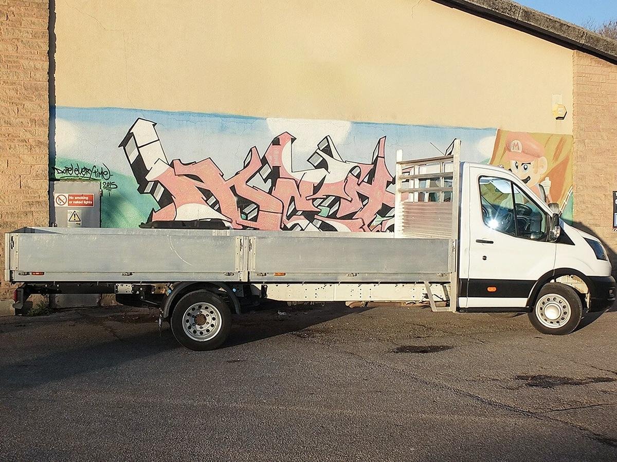 2024 Ford Transit Dropside Van — side view