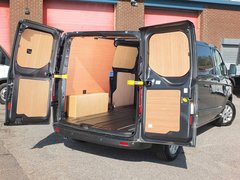 2023 Ford Transit Custom Panel Van — cab interior