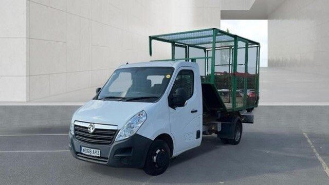 2019 Vauxhall Movano Chassis Cab Van — front three-quarter view