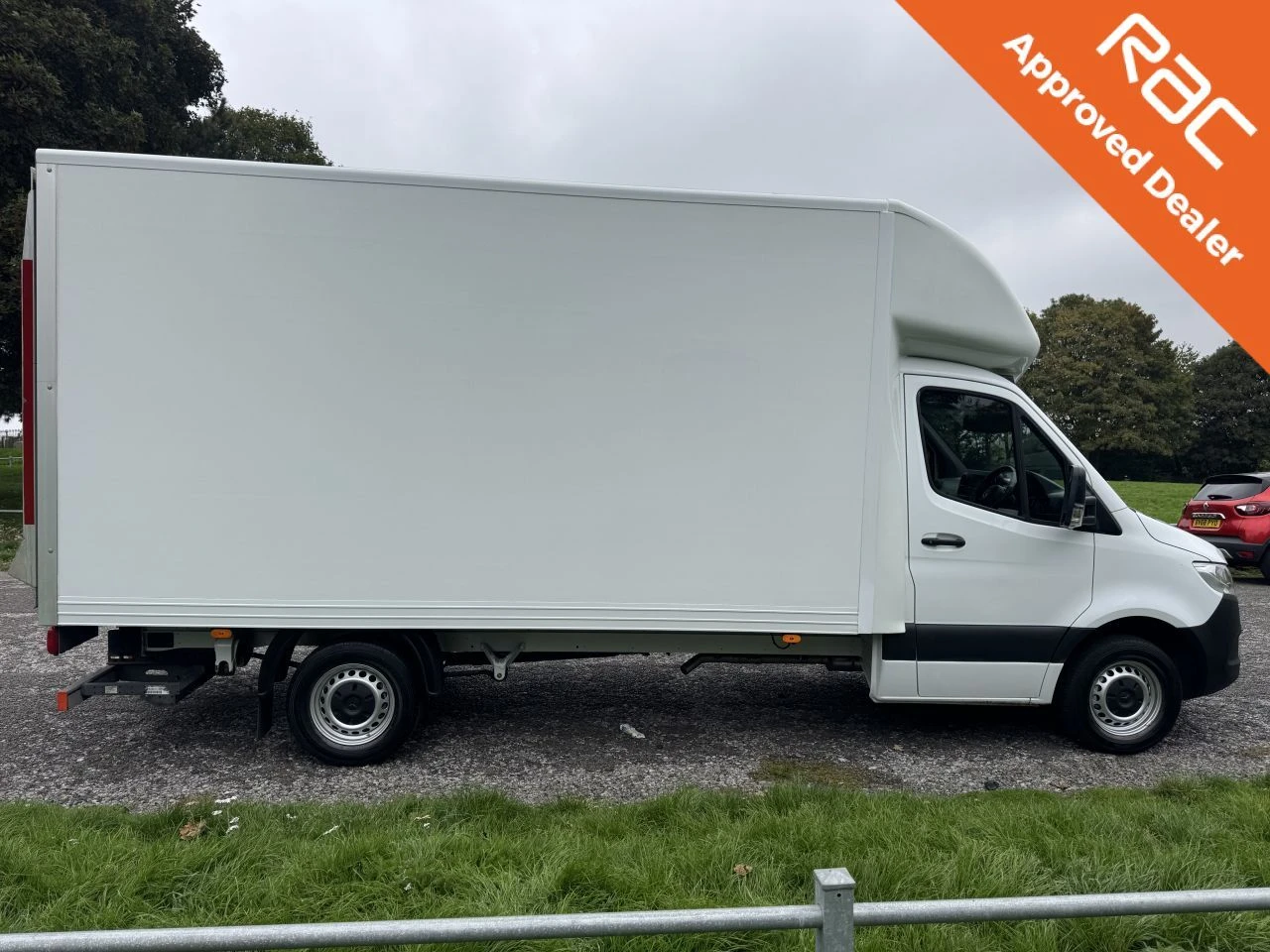 2022 Mercedes-Benz Sprinter Luton Box Van — side view
