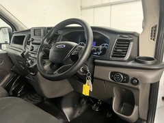 2022 Ford Transit Luton Box Van — cab interior