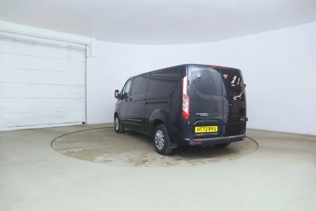 2023 Ford Transit Custom Panel Van — rear three-quarter view