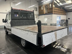 2023 Ford Transit Double Cab Tipper Van — rear three-quarter view