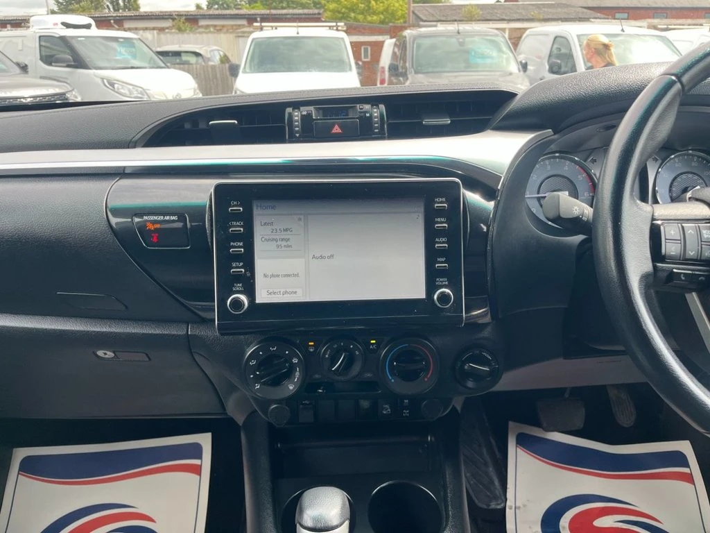 2023 Toyota Hilux Double Cab PickUp Van — cab interior