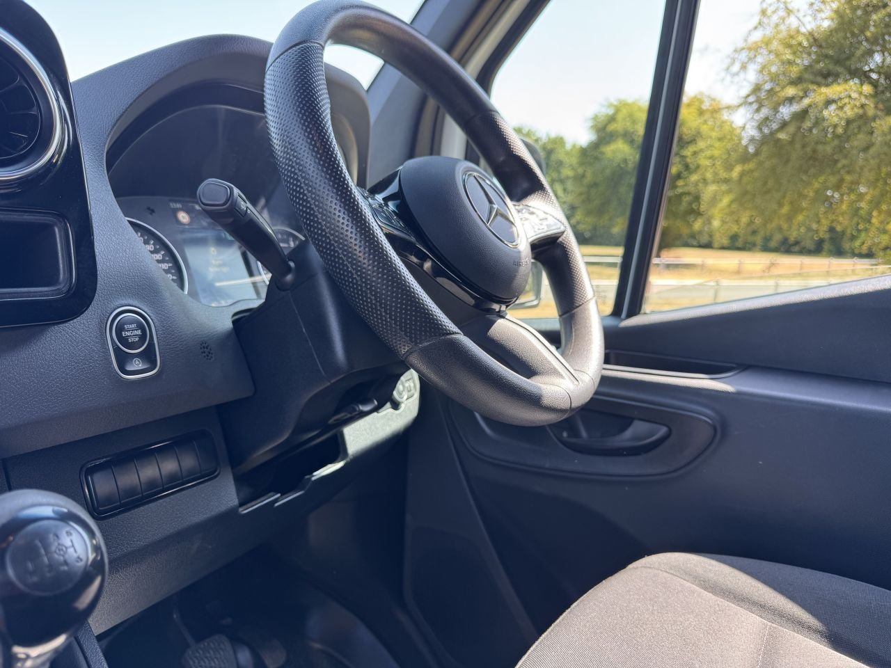 2025 Mercedes-Benz Sprinter Dropside Van — cab interior