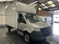 2022 Mercedes-Benz Sprinter Luton Box Van — front three-quarter view