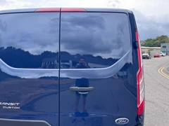 2020 Ford Transit Custom Panel Van — rear three-quarter view