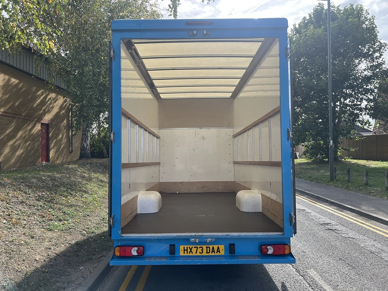 2023 Peugeot Boxer Luton Low Loader Van — cab interior