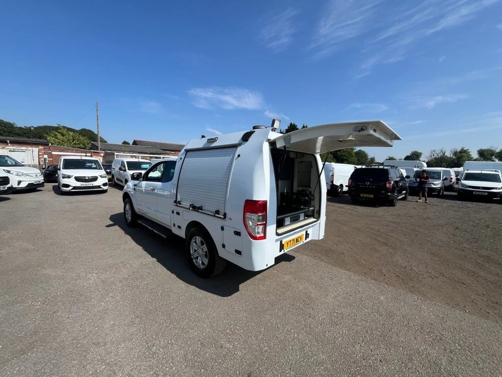 2021 Ford Ranger PickUp Van — rear three-quarter view