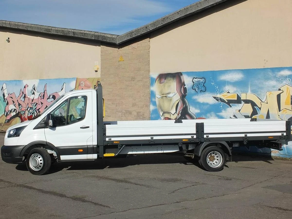 2021 Ford Transit Dropside Van — side view
