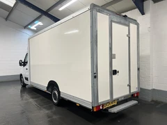 2024 Renault Master Luton Low Loader Van — rear three-quarter view