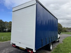2022 Ford Transit CurtainSider Van — rear three-quarter view