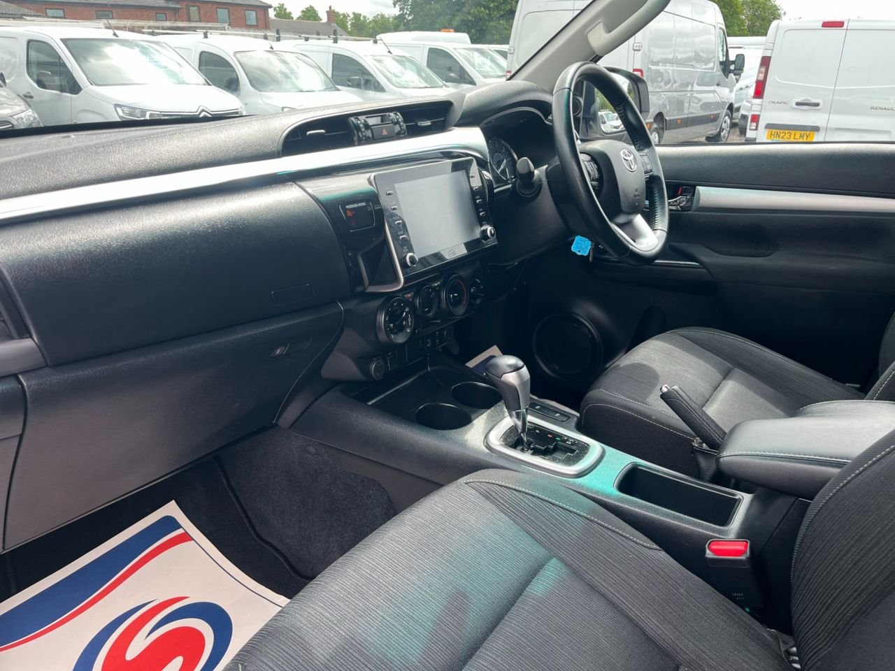 2021 Toyota Hilux Double Cab PickUp Van — cab interior