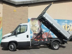 2021 Iveco Daily Tipper Van — side view