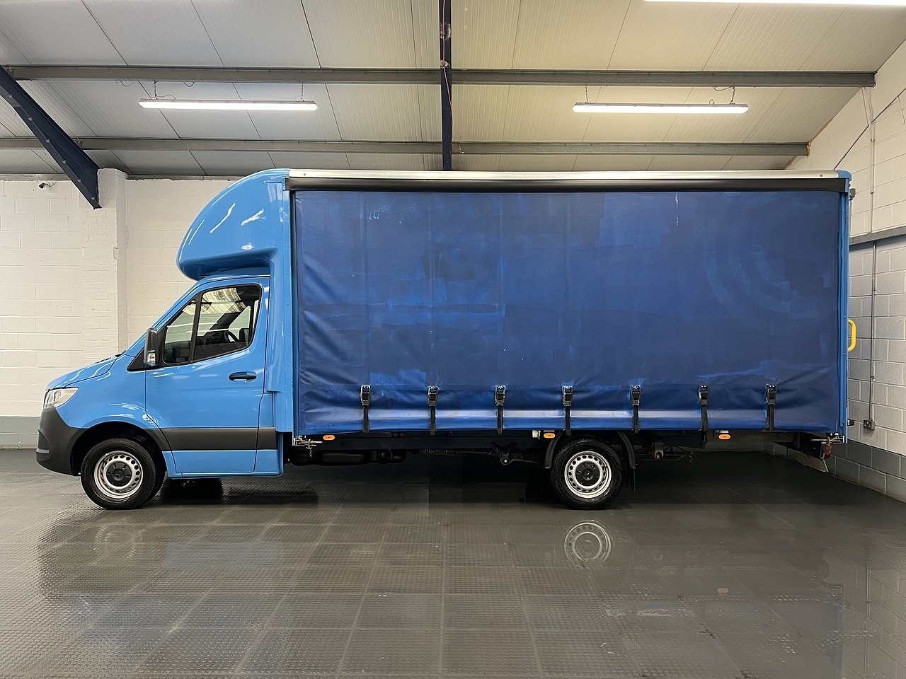 2023 Mercedes-Benz Sprinter CurtainSider Van — side view