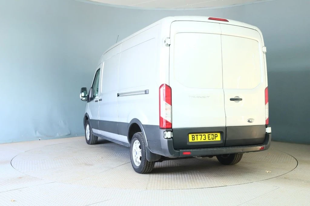 2023 Ford Transit High Roof Panel Van — rear three-quarter view
