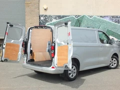 2024 Ford Transit Custom Panel Van — rear three-quarter view