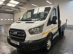 2023 Ford Transit Tipper Van — front three-quarter view
