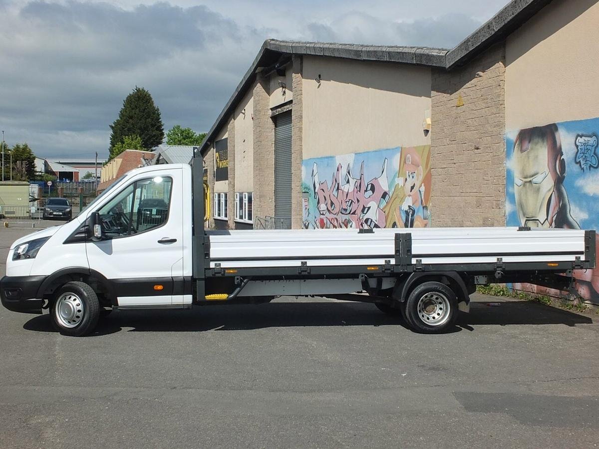 2021 Ford Transit Dropside Van — side view