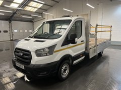 2022 Ford Transit Dropside Van — front three-quarter view