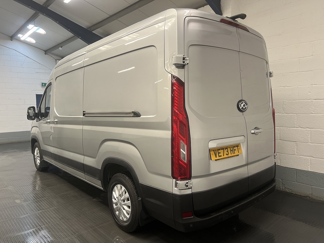 2024 Maxus Deliver 9 High Roof Panel Van — rear three-quarter view