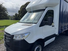 2020 Mercedes-Benz Sprinter CurtainSider Van — front three-quarter view